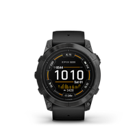 Ceas Activity Tracker Garmin Epix Pro (Gen 2), 51mm, curea silicon Neagra, Glass (Gri) - 1