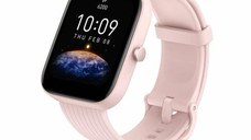 Ceas activity tracker Huami Amazfit Bip 3 Pro, Bluetooth 5.0, Waterproof 5ATM, senzor SpO2 (Roz)