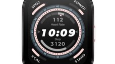 Ceas activity tracker Huami  Amazfit Bip 5, Bluetooth, curea silicon, Android&iOS (Roz)