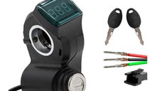 Comutator cu voltmetru, conector SM, pentru trotineta electrica Motus Pro 10 / Techlife X8 (Negru)