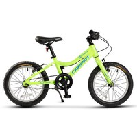 ﻿﻿Bicicleta Copii 4-6 ani Carpat C16208C 16inch, Cric, Frane V-Brake, Roti 16 inch, Verde - 1
