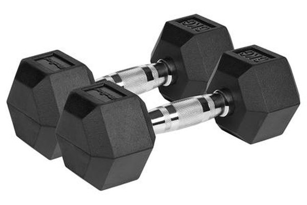 Gantere REBEL ACTIV RBA-2325-06, Fonta cauciucata, 2 x 6kg