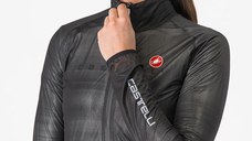 Jacheta de ploaie Castelli Squall Shell W pentru femei, S, Negru/Gri