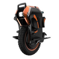 Monociclu electric Inmotion Adventure V14 50GB, Viteza 70 km/h, Autonomie 120km, Motor 4000 W, roata 16” (Negru/Portocaliu) - 1
