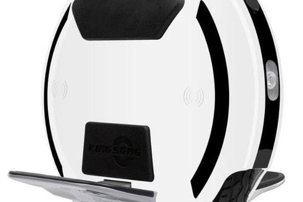 Monociclu electric KingSong KS-14D, Autonomie 30km, Motor 800W, Roata 14inch (Alb/Negru)