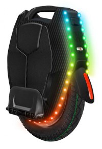 Monociclu electric KingSong KS-16X, Autonomie 140-160km, Motor 2200W, RGB, Roata 16inch, Viteza maxima 50 km/h (Negru) - 1