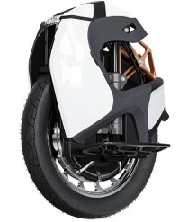 Monociclu electric KingSong S18 Pro+, viteza maxima 50km/h, Autonomie 100km, Motor 2200W, Roata 18inch, baterie Samsung 1110 Wh (Negru/Alb) - 1