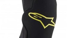 Protectii Genunchi Alpinestars Paragon Plus, L, Negru/Galben