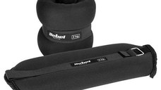 Set 2 greutati pentru glezne si incheieturi Rebel Active RBA-3500-2, 2 x 2kg