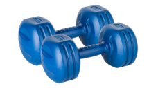 Set gantere Rebel Active RBA-2309, 2 x4kg (Albastru)