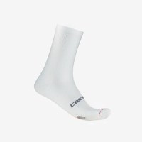 Sosete Castelli Espresso 18, unisex, L/XL, 40-43, Alb - 1