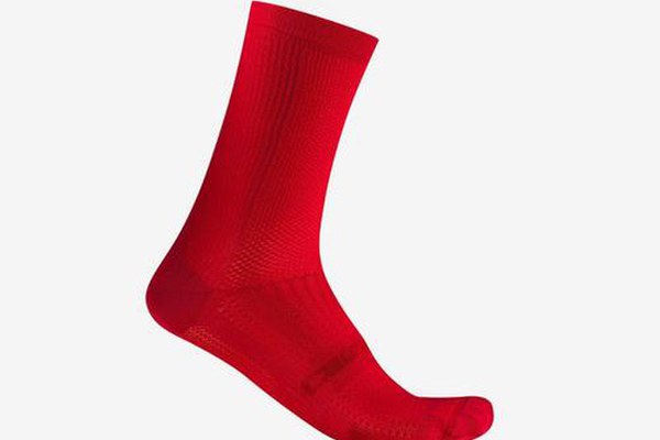 Sosete Castelli Espresso 18, unisex, S/M, 35-39, Rosu