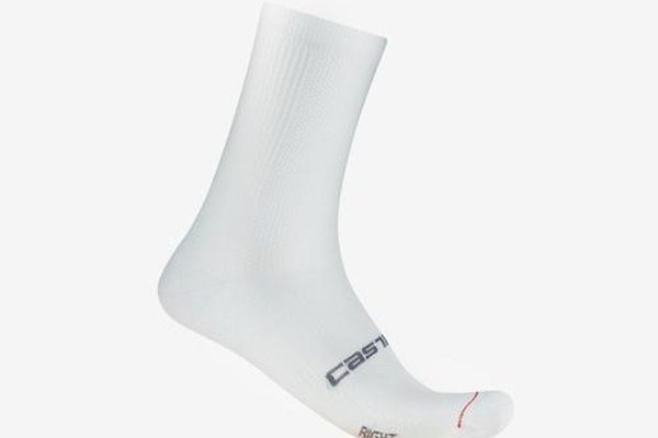 Sosete Castelli Espresso 18, unisex, XXL, 44-47, Alb