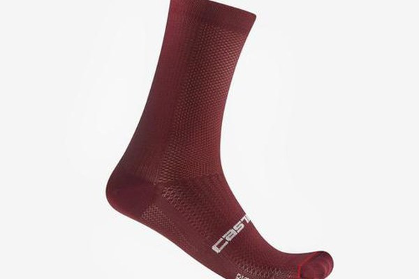 Sosete Castelli Espresso 18, unisex, XXL, 44-47, Visiniu
