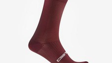 Sosete Castelli Espresso 18, unisex, XXL, 44-47, Visiniu