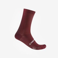 Sosete Castelli Espresso 18, unisex, XXL, 44-47, Visiniu - 1
