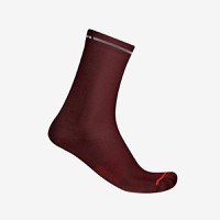 Sosete Castelli Premio EVO 18, unisex, L/XL, 40-43, Visiniu - 1