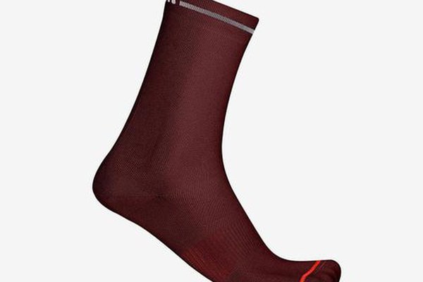 Sosete Castelli Premio EVO 18, unisex, L/XL, 40-43, Visiniu