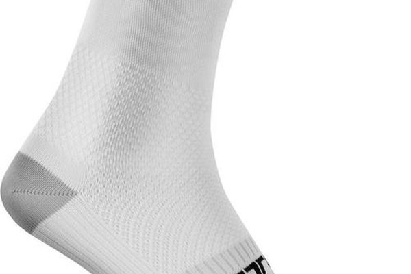 Sosete Castelli Rosso Corsa PRO 15 unisex, L/XL 40-43, Alb
