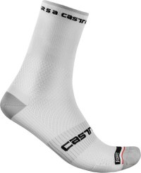 Sosete Castelli Rosso Corsa PRO 15 unisex, L/XL 40-43, Alb - 1