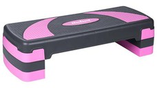 Stepper Aerobic Rebel Active, 3 Nivele (Gri/Violet)