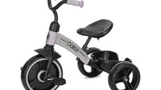 Tricicleta pentru copii Lorelli Dallas, sezut reglabil in inaltime, potrivit 2-6 Ani, Roz