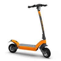 Trotineta electica E-TWOW TankTorq TK5, Roti 10inch, 2 x 1000W, baterie 60V/21 Ah, Autonomie maxima 80km, Viteza maxima 50 km/h, Frane hidraulice pe disc, amortioare hidraulice (Portocaliu) - 1
