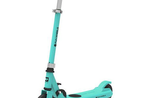 Trotineta electrica Fun Wheels R, Viteza maxima 12 Km/h, Autonomie 6Km, Motor 100W, IP54, roti 5.5inch (Verde)