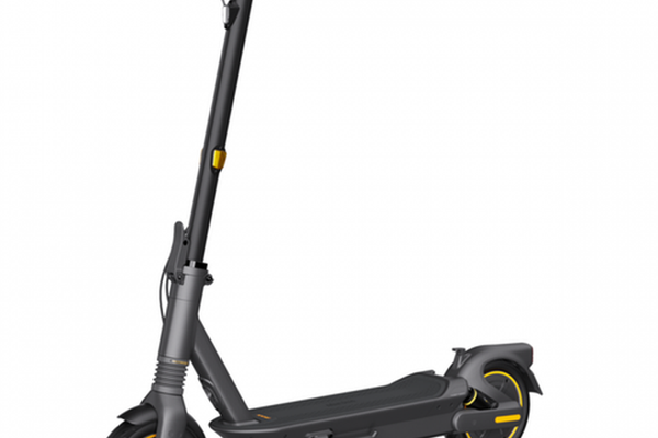 Trotineta electrica Ninebot by Segway KickScooter MAX G2, Viteza maxima 20 Km/h, Autonomie 50-70 Km, Motor 450 W, IPX5, Bluetooth, Roti 10inch (Gri)