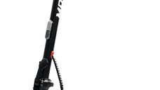 Trotineta electrica pliabila MOBIX City E9 MAX, roti pneumatice 10inch, motor 350W, autonomie 40km, viteza maxima 25km/h, aplicatie mobila MiniRobot, suspensie spate (Negru)