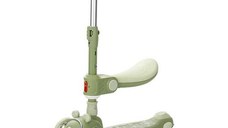 Trotineta pliabila Lorelli Swiftie, cu sezut pliabil,  pana la 50 kg, Verde