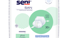 Absorbante anatomice pentru incontinenta Seni San Plus, 30 bucati