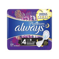 Absorbante Platinum Night Ultra, 5 bucati, Always - 1