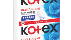 Absorbante Ultra Night, 12 bucati, Kotex