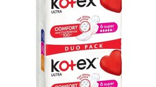 Absorbante Ultra Super, 12 bucati, Kotex