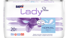 Absorbante urologice pentru incontinență Lady Slim Normal, 20 bucati, Seni