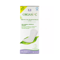 Absorbante zilnice din bumbac organic, 24 bucati, Organyc - 1