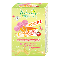 Acadele Bombovit Multivit, 6g, 6 acadele, Naturalis - 1