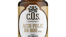 Acid Folic B9 800mcg, 120 tablete, COS Laboratories