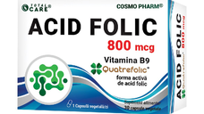 Acid Folic Quatrefolic, 800mcg, 30 capsule, Cosmo pharm