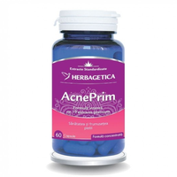 AcnePrim, 60 capsule, Herbagetica - 1