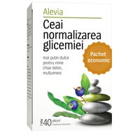 Alevia Ceai normalizarea glicemiei, 40 plicuri - 1