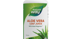 Aloe Vera Gel & Juice with Aloe PolyMax Natures Way, 1000 ml, Secom