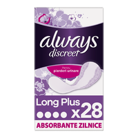 Always Discreet Liners Long Plus, 28 bucati - 1