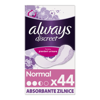 Always Discreet Liners Normal, 44 bucati - 1