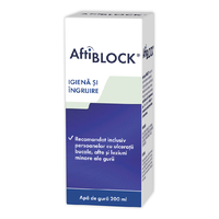 Apa de gura Aftiblock, 200 ml, Zdrovit - 1