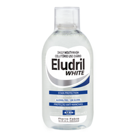 Apa de gura anti-pete, 500 ml, Eludril White - 1