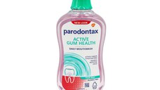 Apa de gura fara alcool Active Gum Health Fresh Mint Parodontax, 500 ml, Gsk