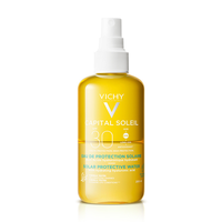 Apa de protectie solara cu acid hialuronic, pentru față și corp SPF30 Capital Soleil, 200ml, Vichy - 1