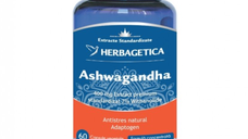 Ashwagandha, 60 capsule, Herbagetica